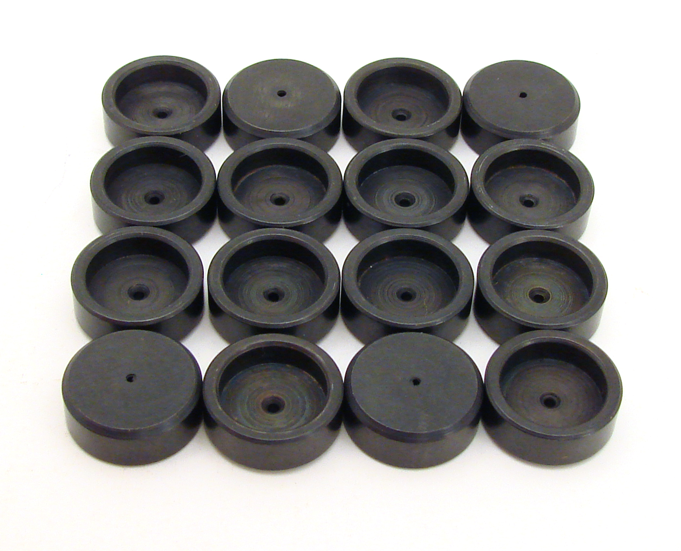 COMP Cams 622-16 Set Of 16 Hardened Lash Caps W/ 3/8\" Valve Stem, .190\" Head Height